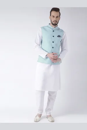 Hangup Men Pure Cotton Kurta with Pyjamas