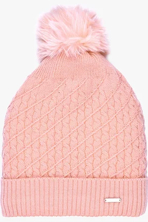 Status Quo Women Pink Beanie