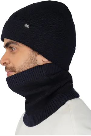 iSWEVEN Unisex Blue Beanie