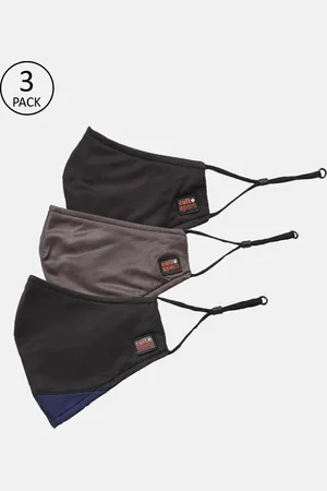Cult Pack Of 3 Solid 7-Ply Reusable Cloth Mask