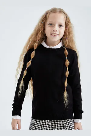 DeFacto Girls Black Pullover