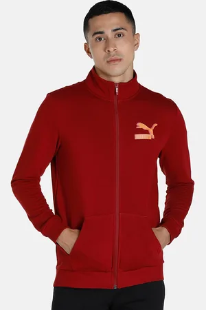 PUMA Men Red Outdoor Slim Fit Sporty Jacket