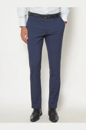 Buy Black Trousers & Pants for Men by INDEPENDENCE Online | Ajio.com