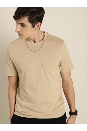 Invictus Men Beige T-shirt