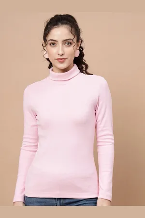 BEATNIK Hight Neck Long Sleeves Top