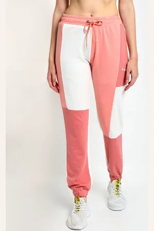 Club York Women Colorblocked Straight-fit Joggers