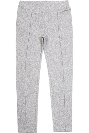 Peter England Girls Grey Ankle Length Leggings