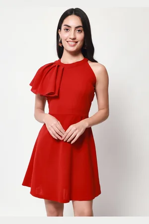 BEATNIK One Shoulder A-Line Dress