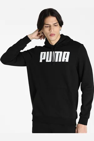 PUMA Men Regular Fit Printed Hooded Sweatshirt