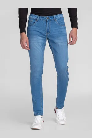 Giordano Men Slim Fit Light Fade Stretchable Cotton Jeans