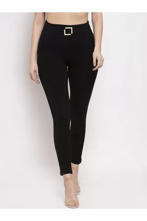 Clora Creation Clora Women Black Solid Jeggings
