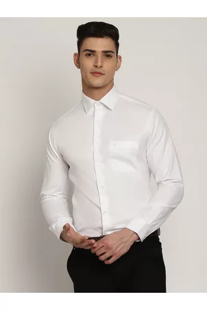 CANTABIL Men White Formal Shirt