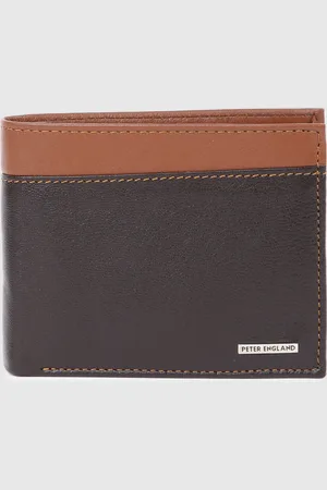 Buy Peter England Men Black Leather Wallet - Wallets for Men 1614004 |  Myntra