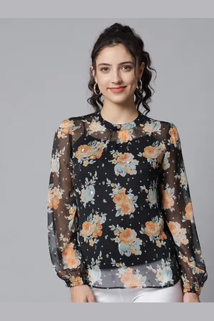BEATNIK Floral Printed Top