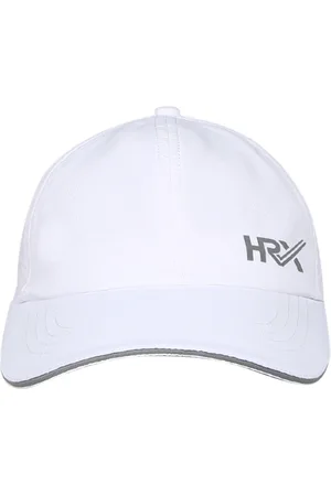 HRX Men White Solid Lifestyle Cap