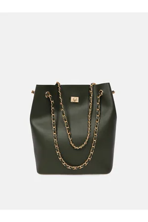 Bagsy Malone Women PU Bucket Sling Bag