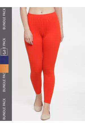 GRACIT Women Pack Of 3 Ankle-Length Leggings