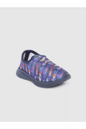 toothless Boys Blue Hot Wheels Printed Slip-On Sneakers