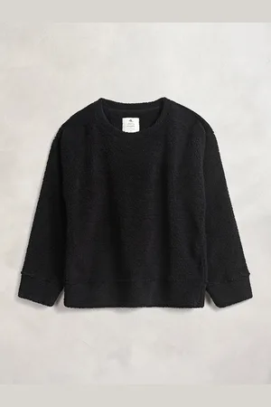 Cherry Crumble Unisex Kids Black Sweatshirt