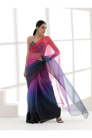 Swtantra Ombre Organza Saree