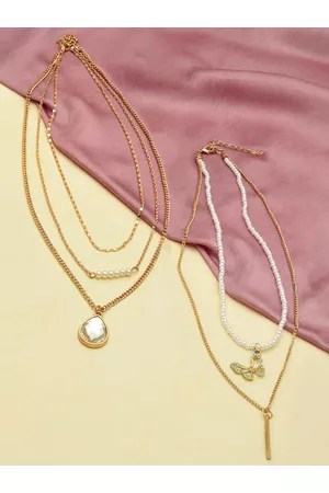 Ami Set of 2 Gold-Plated Layered Chain