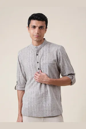 Fabindia Men Slim Fit Striped Casual Shirt