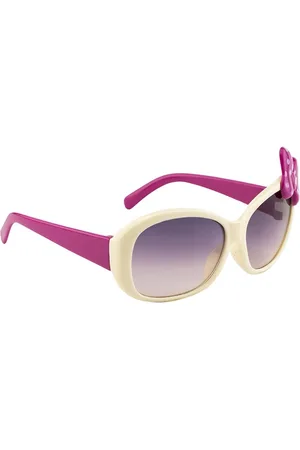 YK Unisex Kids Oval Sunglasses with UV Protected Lens