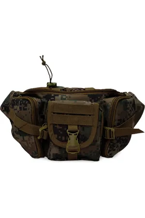 F Gear Unisex Brown & Green Camouflage Printed TrailMarpat WL Waist Pouch