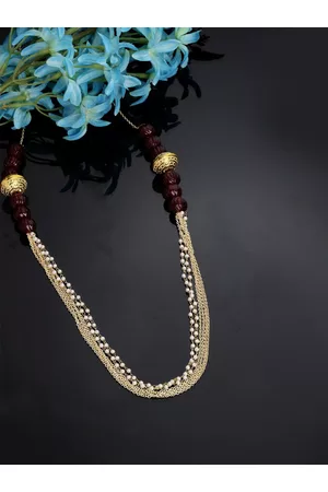 DUGRISTYLE Gold-Plated Layered Necklace