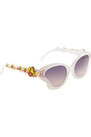 YK Unisex Kids Butterfly Sunglasses with UV Protected Lens