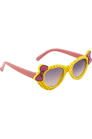 YK Unisex Kids Oval Sunglasses with UV Protected Lens -J8140