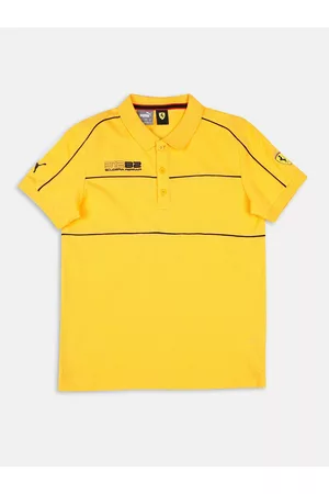 PUMA Polo Collar Cotton T-shirt
