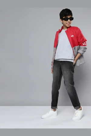 HERE&NOW Boys Black Stretchable Jeans