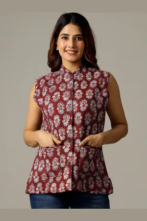 HANDICRAFT PALACE Women Floral Printed Reversible Cotton Tailored Jacket