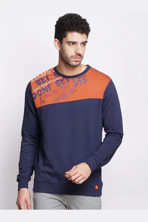 Wildcraft Men Navy Blue Printed Sweatshirt