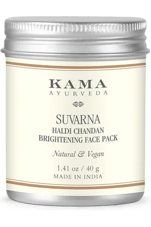 KAMA AYURVEDA Sustainable Suvarna Haldi Chandan Brightening Face Pack 40 g
