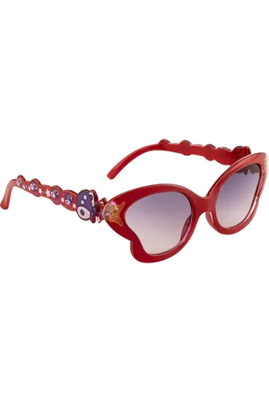 YK Unisex Kids Butterfly Sunglasses with UV Protected Lens -J8167