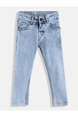 HERE&NOW Boys Pure Cotton Slim Fit Jeans
