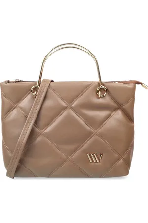 Metro Textured Oversized Shopper Satchel With Quilted