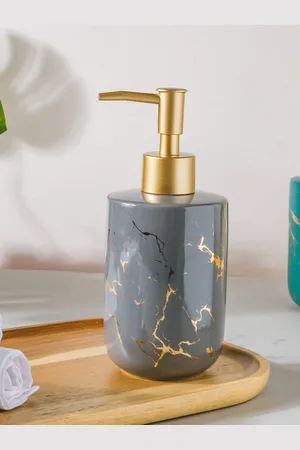 Nestasia Grey Abstract Ceramic Pump Dispenser