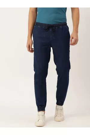 IVOC Men Slim Fit Cotton Joggers Jeans