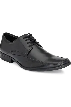 Hitz Men Solid Leather Formal Derbys