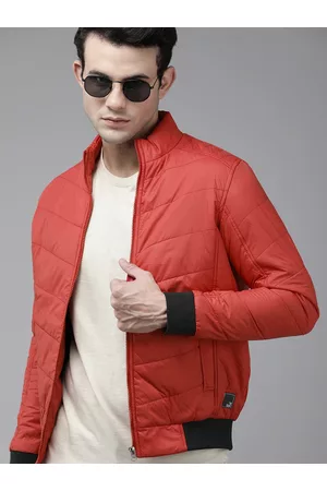 SPYKAR Men Red Insulator Sporty Jacket