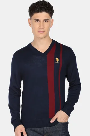 U.S. Polo Assn. Men Striped Pullover