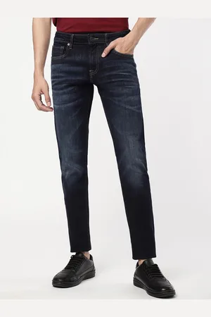 EVERBLUE Men Solid Tapered Slim Fit Light Fade Stretchable Jeans