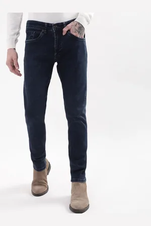 Matinique Men Mildly Distressed Jeans
