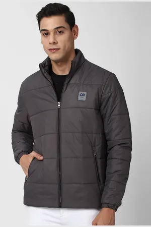 Buy Peter England Men's Car Coat (PCJKSBOFF57549_Navy_M) at Amazon.in