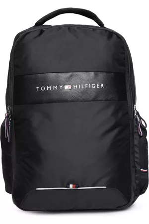 Tommy Hilfiger Unisex Black Solid Backpack