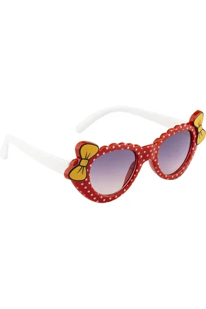 YK Unisex Kids Oval Sunglasses with UV Protected Lens -J8139
