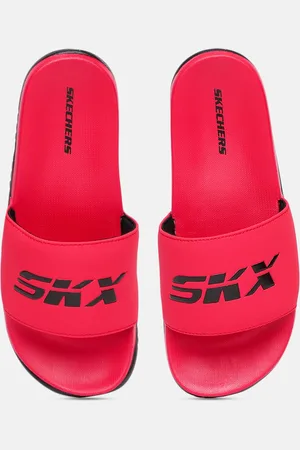 Skechers Boys Red Printed Gambix III - Grayler Sliders